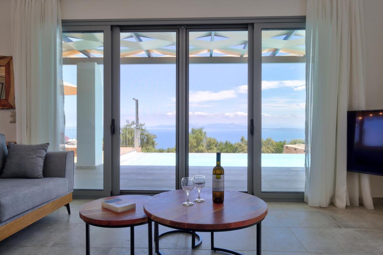 Tsakmakis Villas Luxury- Panoramic Sea View - Lefkada Цукаладес Экстерьер фото