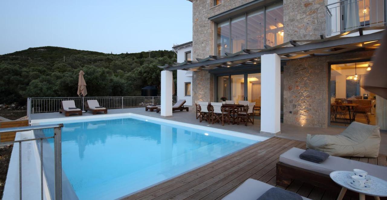 Tsakmakis Villas Luxury- Panoramic Sea View - Lefkada Цукаладес Экстерьер фото