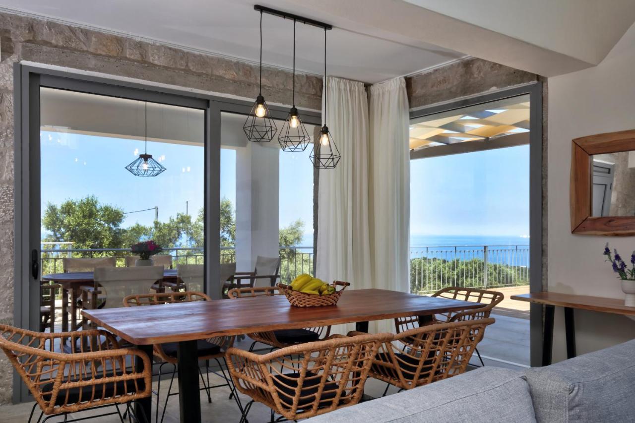 Tsakmakis Villas Luxury- Panoramic Sea View - Lefkada Цукаладес Экстерьер фото