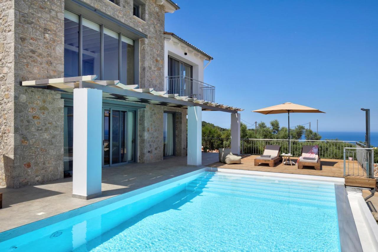 Tsakmakis Villas Luxury- Panoramic Sea View - Lefkada Цукаладес Экстерьер фото