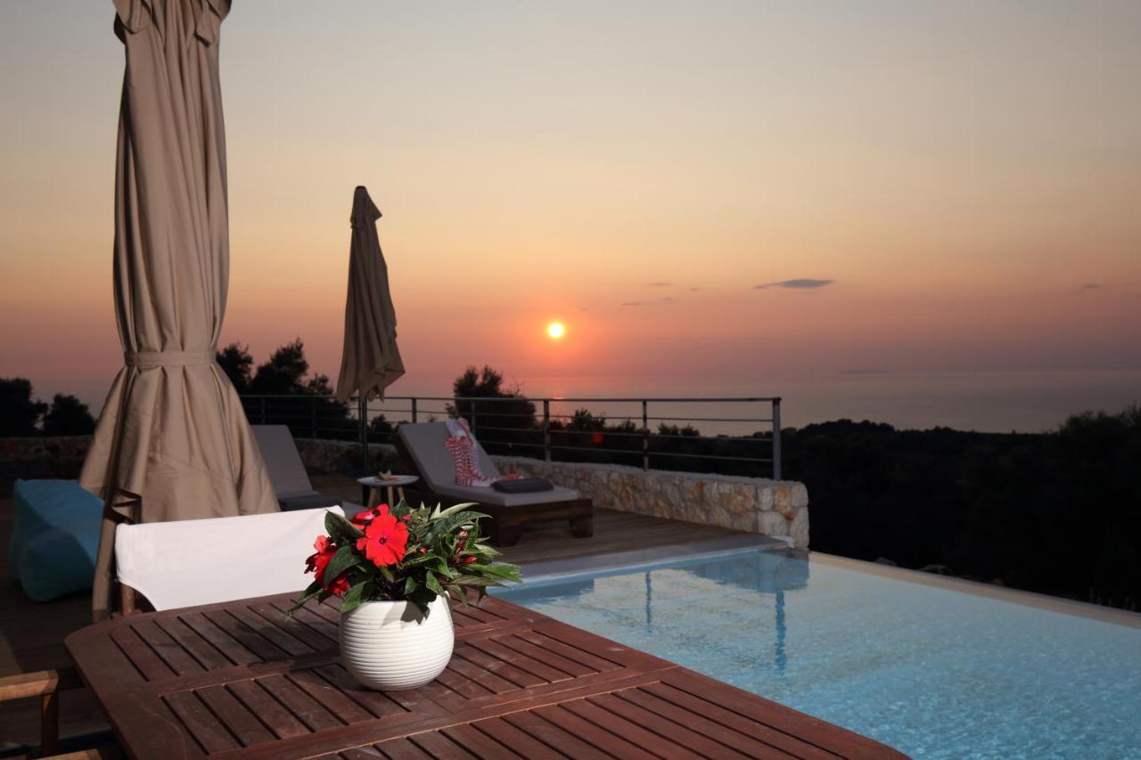Tsakmakis Villas Luxury- Panoramic Sea View - Lefkada Цукаладес Экстерьер фото
