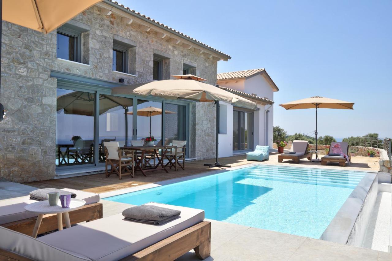 Tsakmakis Villas Luxury- Panoramic Sea View - Lefkada Цукаладес Экстерьер фото