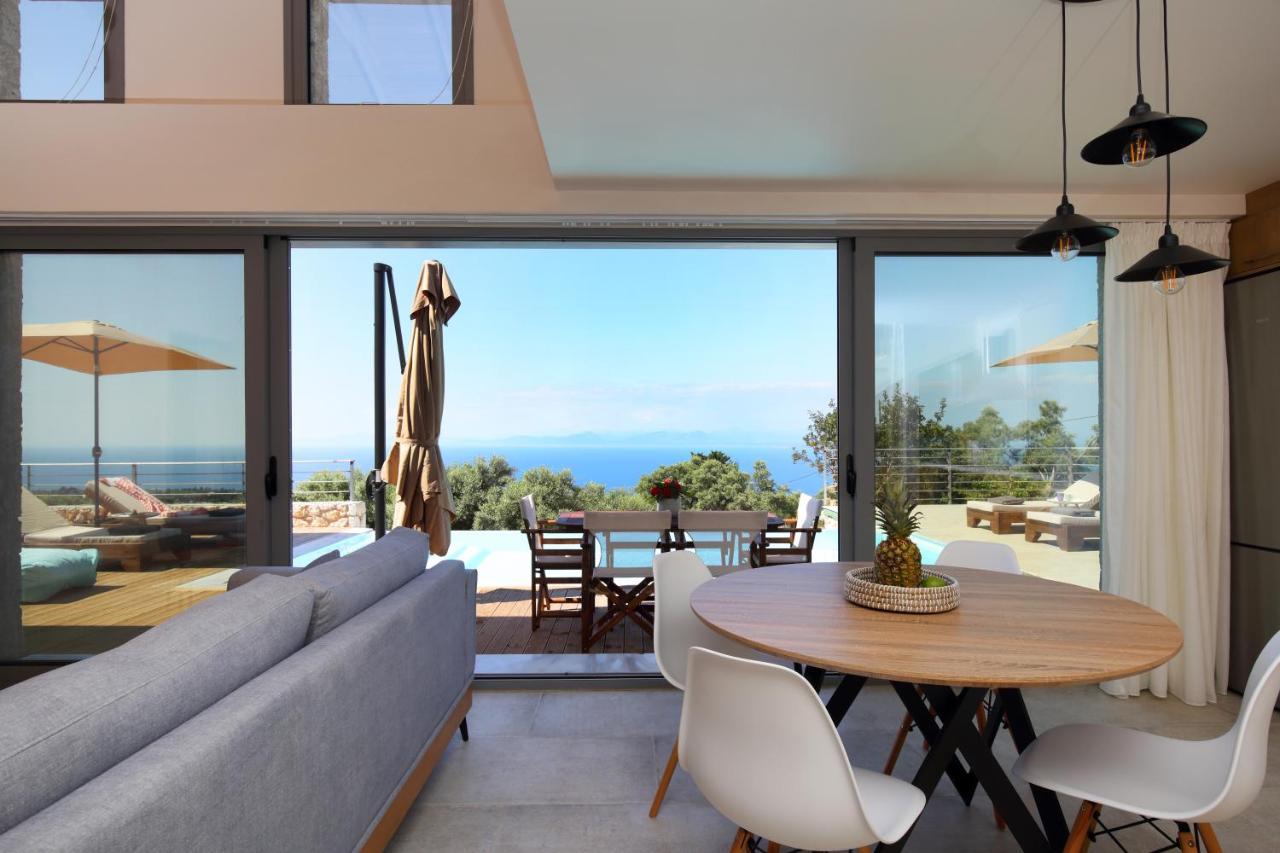 Tsakmakis Villas Luxury- Panoramic Sea View - Lefkada Цукаладес Экстерьер фото
