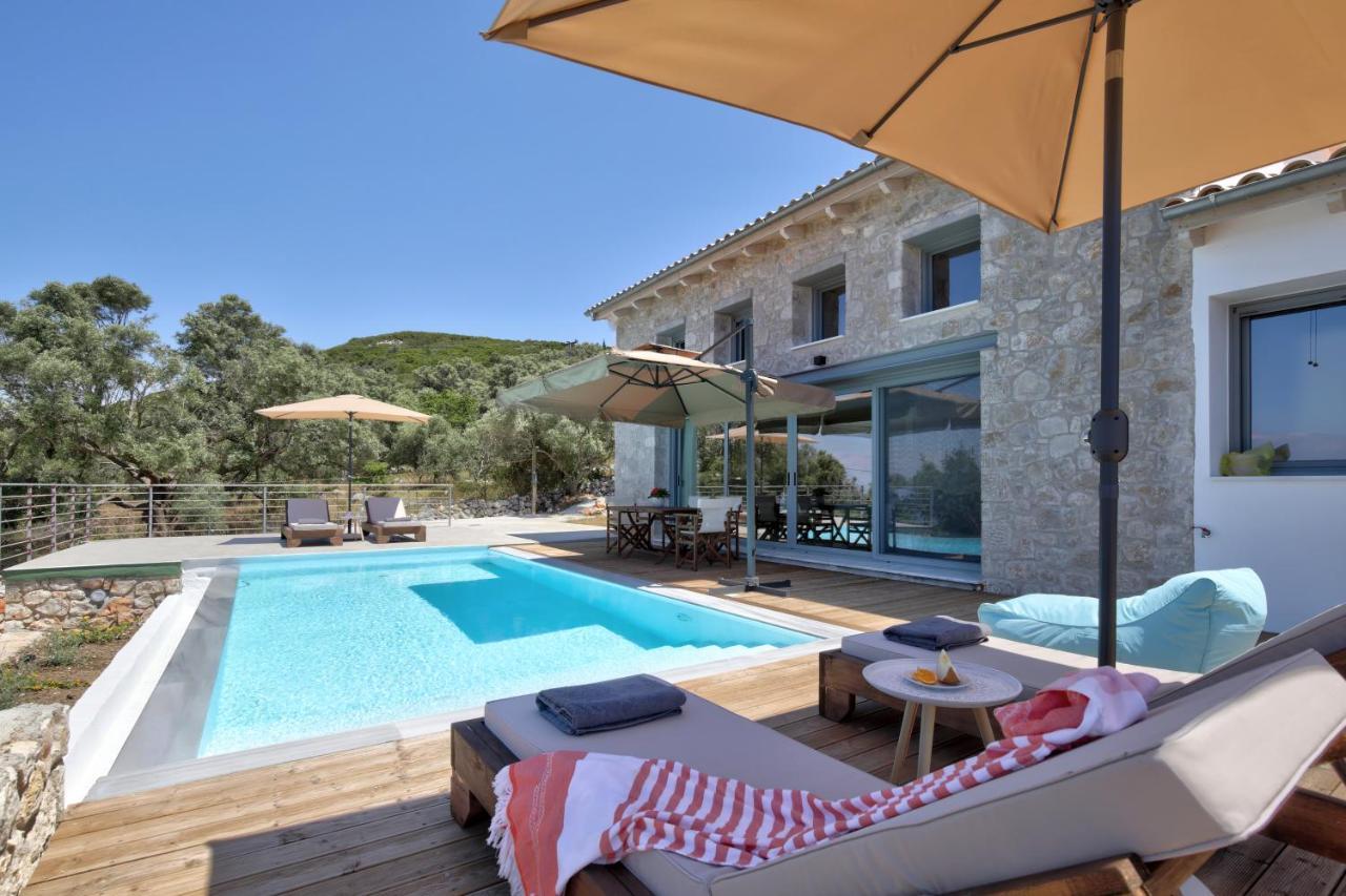 Tsakmakis Villas Luxury- Panoramic Sea View - Lefkada Цукаладес Экстерьер фото