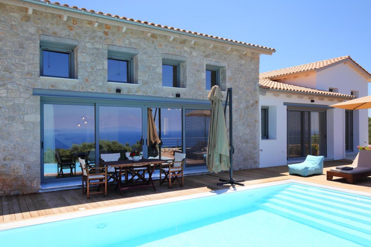 Tsakmakis Villas Luxury- Panoramic Sea View - Lefkada Цукаладес Экстерьер фото