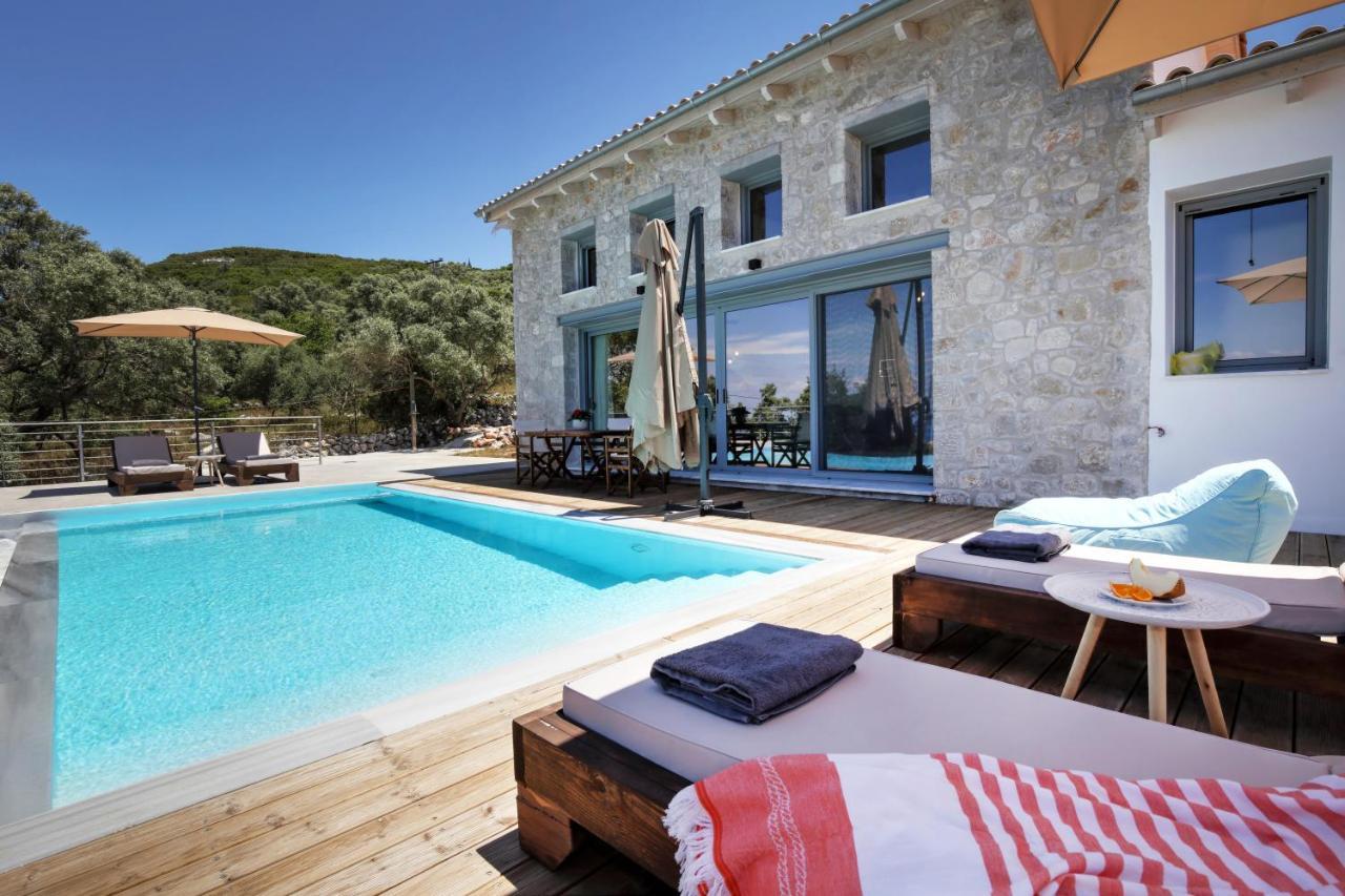 Tsakmakis Villas Luxury- Panoramic Sea View - Lefkada Цукаладес Экстерьер фото
