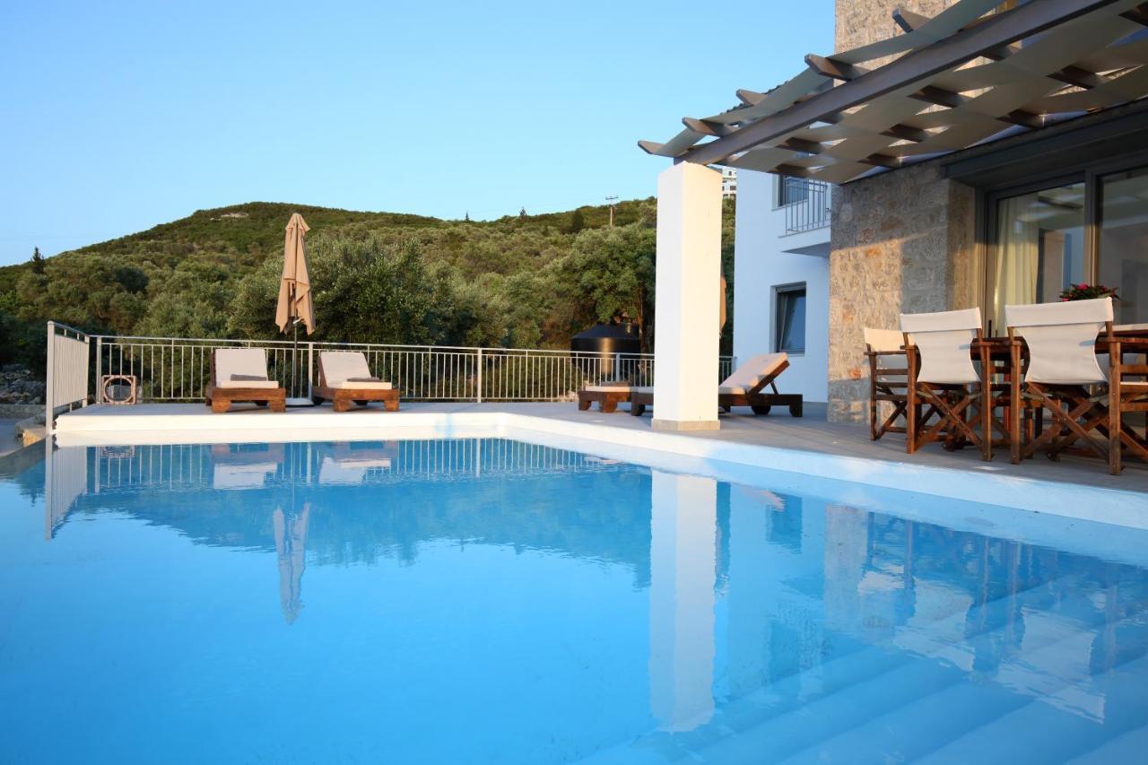 Tsakmakis Villas Luxury- Panoramic Sea View - Lefkada Цукаладес Экстерьер фото