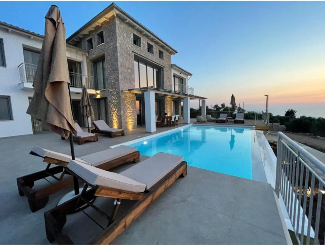 Tsakmakis Villas Luxury- Panoramic Sea View - Lefkada Цукаладес Экстерьер фото