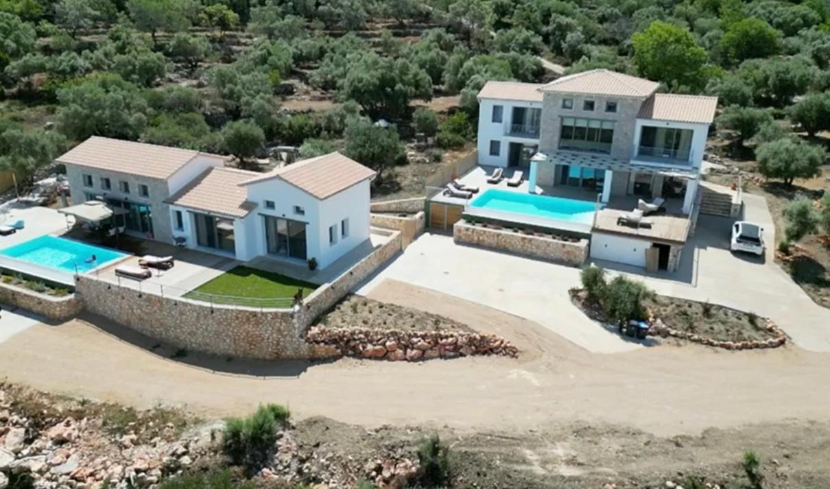 Tsakmakis Villas Luxury- Panoramic Sea View - Lefkada Цукаладес Экстерьер фото