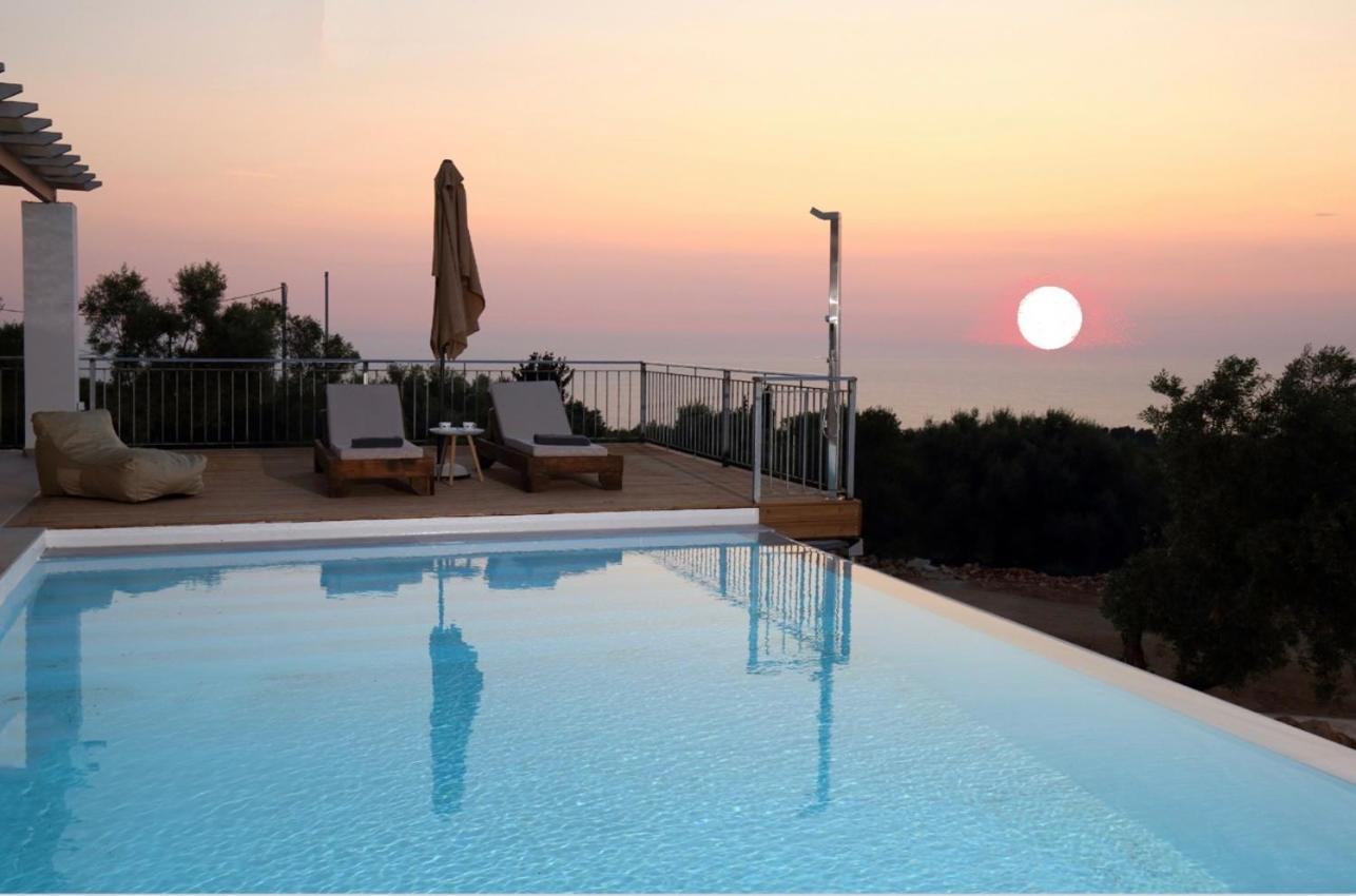 Tsakmakis Villas Luxury- Panoramic Sea View - Lefkada Цукаладес Экстерьер фото