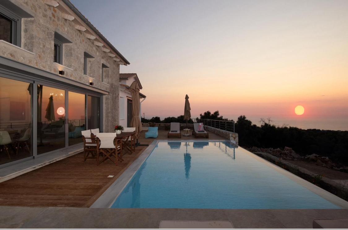 Tsakmakis Villas Luxury- Panoramic Sea View - Lefkada Цукаладес Экстерьер фото